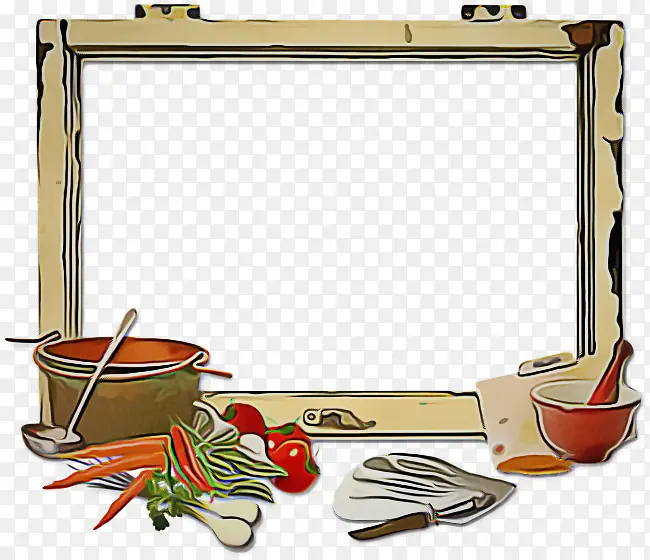 边框和框架 烹饪 画框