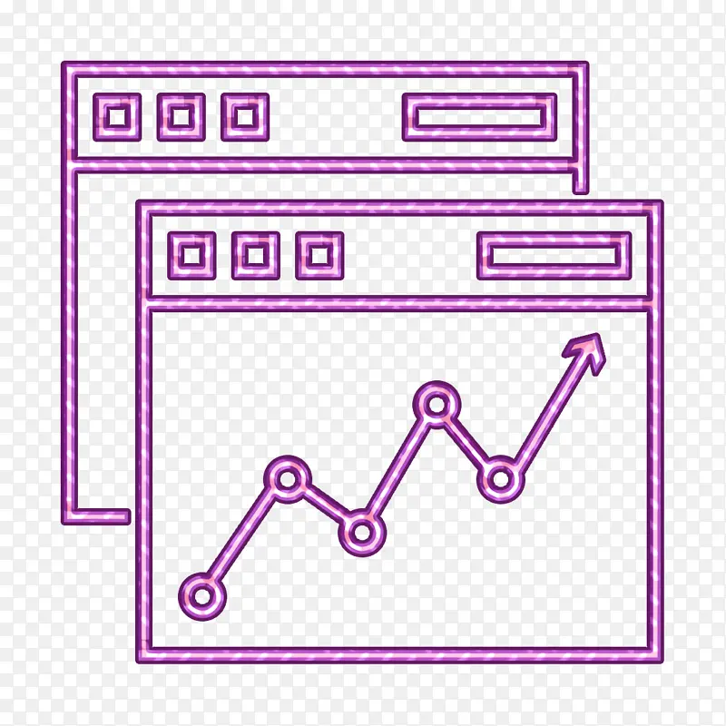 分析图标 图表图标 报告图标