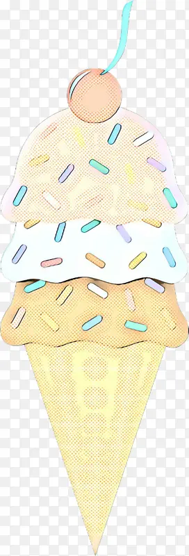 波普艺术 复古 冰淇淋筒
