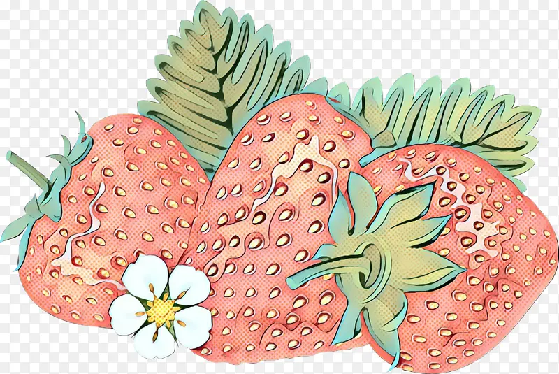 波普艺术 复古 草莓