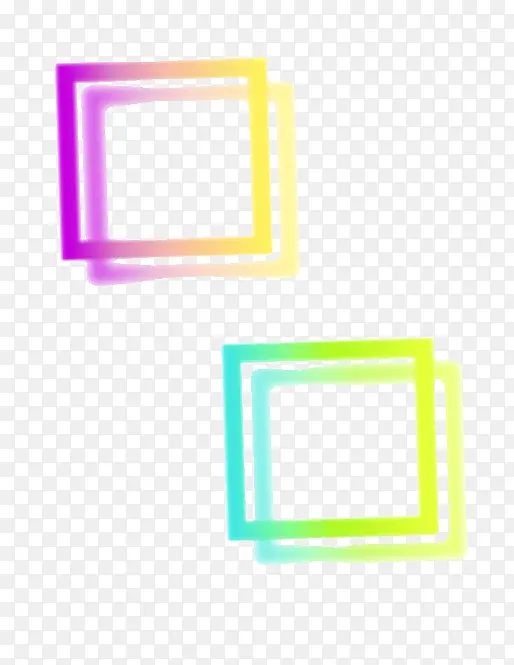 彩虹 形状 贴纸
