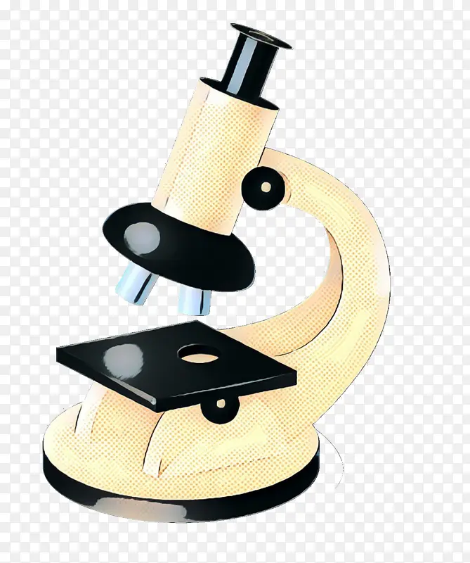 波普艺术 复古 显微镜