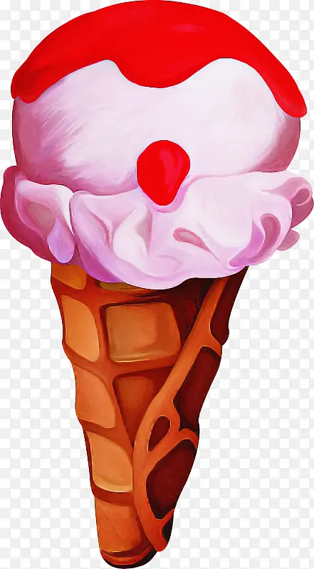 冰淇淋筒 冰淇淋 奶油