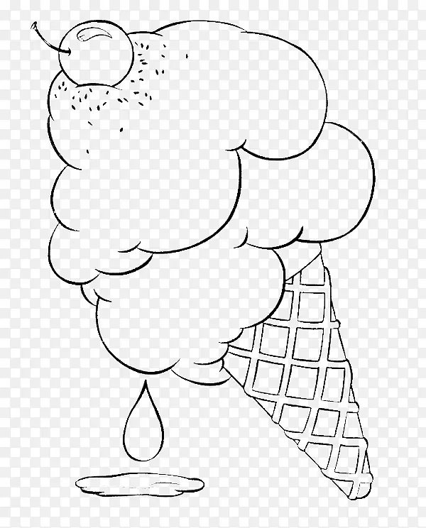 冰淇淋 画册 图画