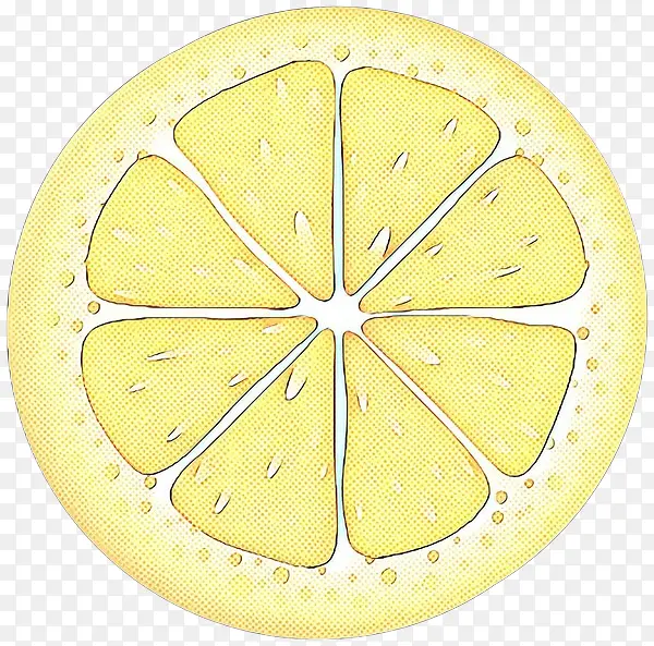 波普艺术 复古 柠檬