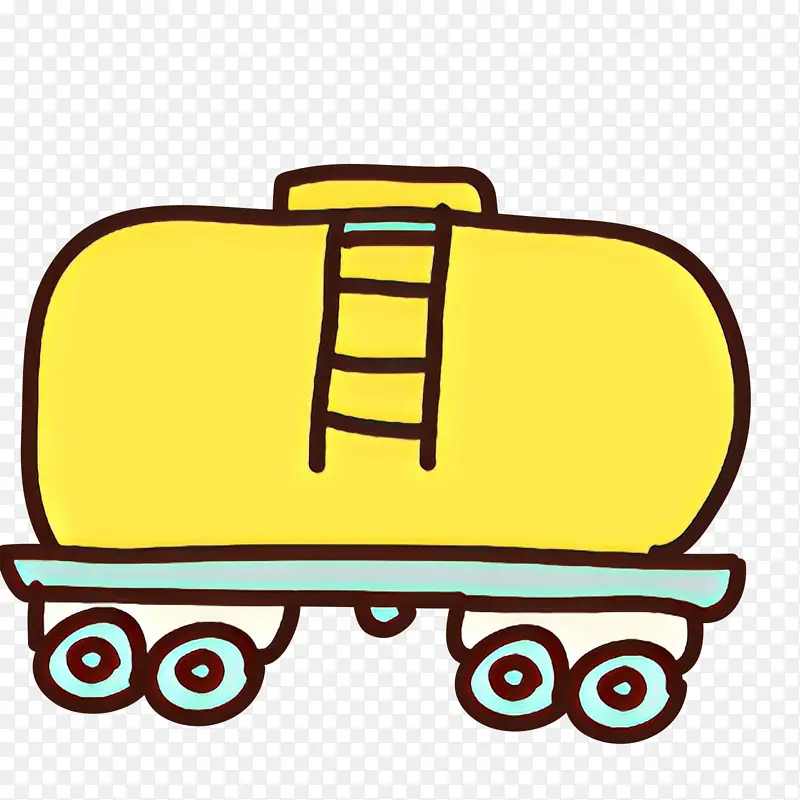 卡通 铁路运输 火车