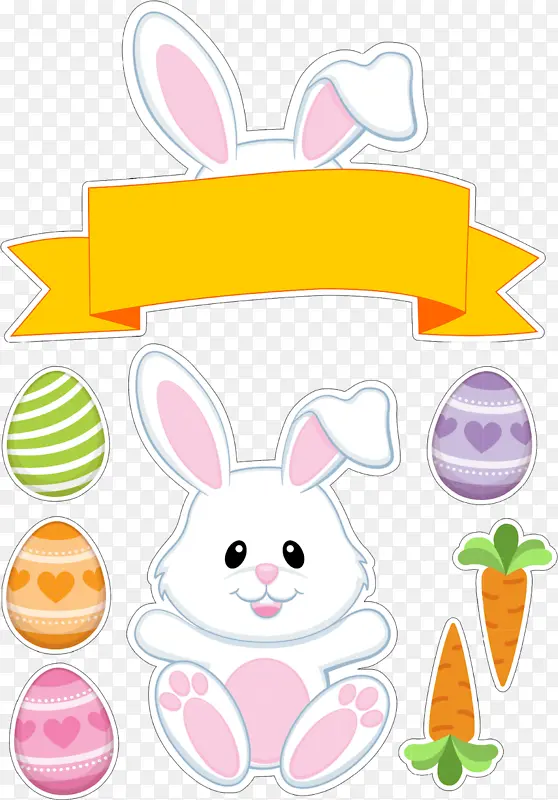 复活节兔子 蛋糕 复活节