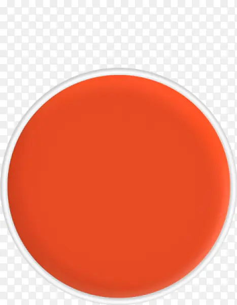 红色 橙色 盘子
