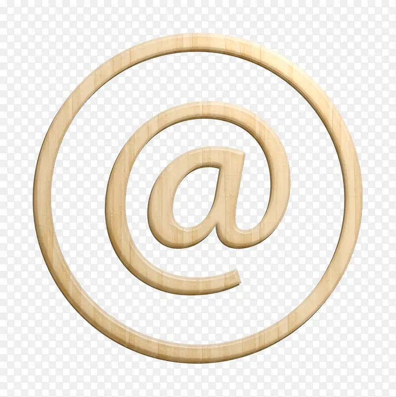 圆圈图标 电子邮件图标 信件图标