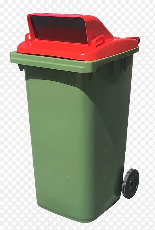 废物容器 回收箱 绿色