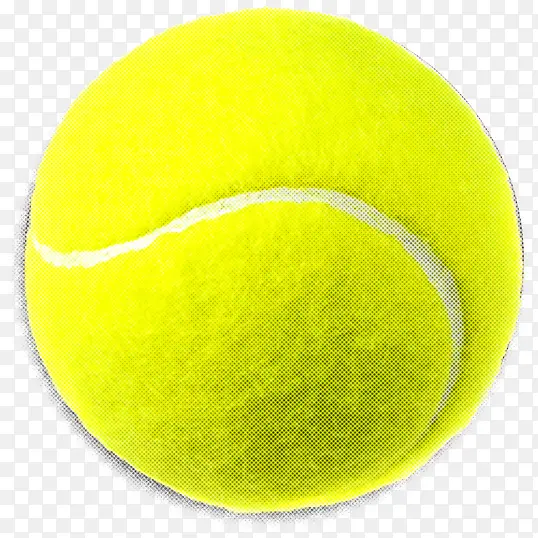 球 网球 黄色