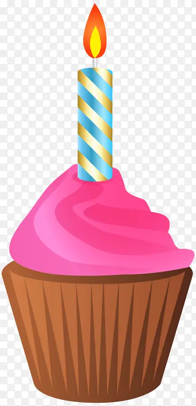 生日蜡烛 粉色 蛋糕装饰用品