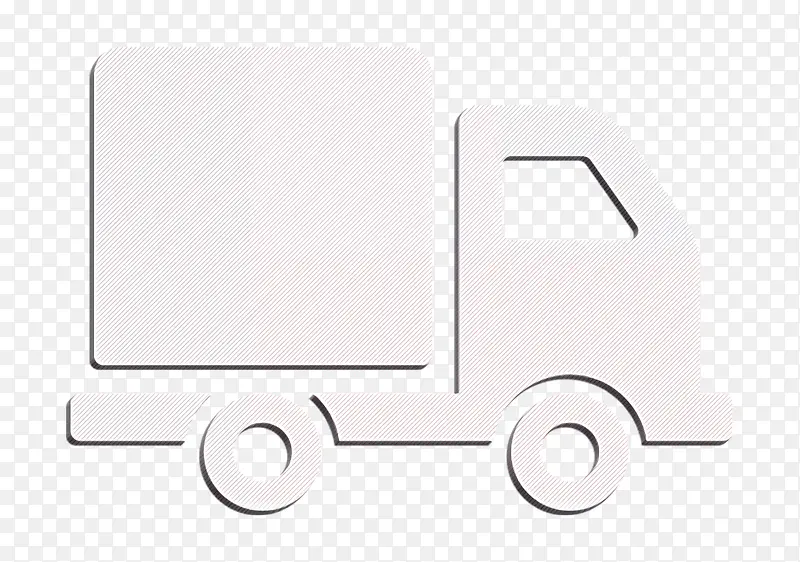 卡车图标 运输图标 物流配送图标