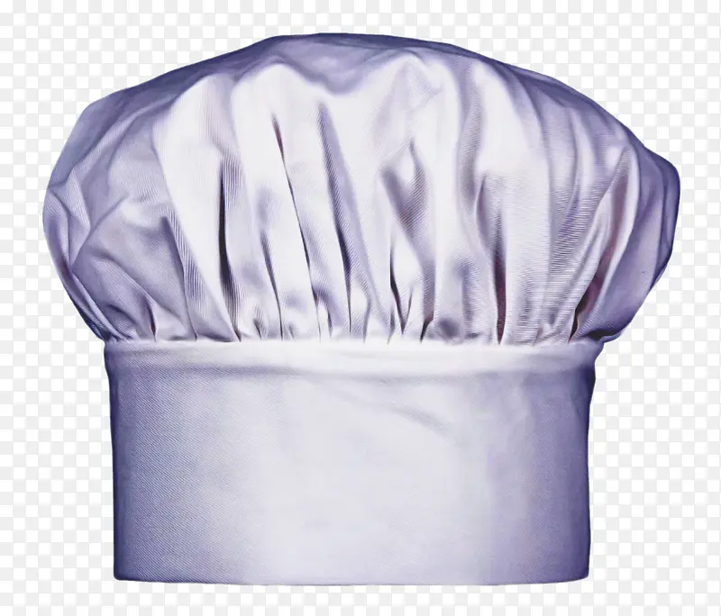 白色 紫色 厨师制服