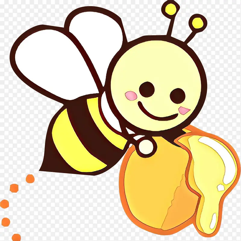 卡通 黄色 蜜蜂