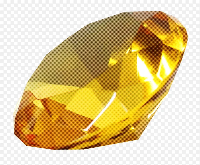 黄色 宝石 琥珀色