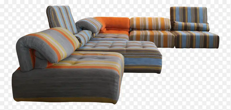家具 橙色 沙发