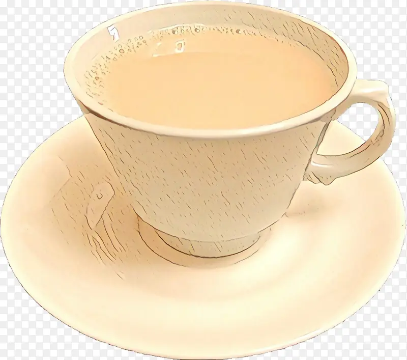 卡通 杯子 茶碟