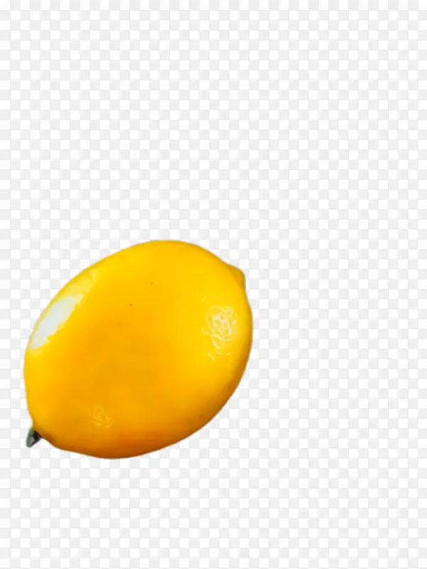 黄色 柠檬 水果