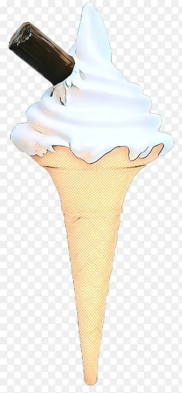 波普艺术 复古 软冰淇淋