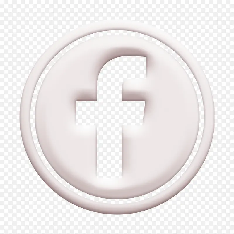 社交网络图标 符号 十字架