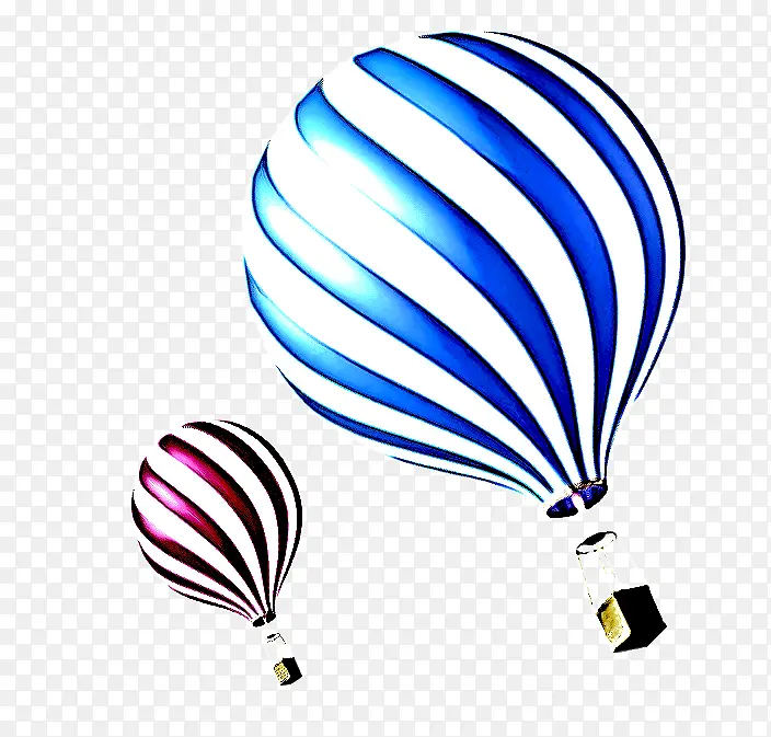 热气球 线 气球
