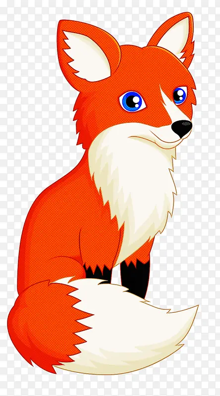 红狐 狐狸 卡通