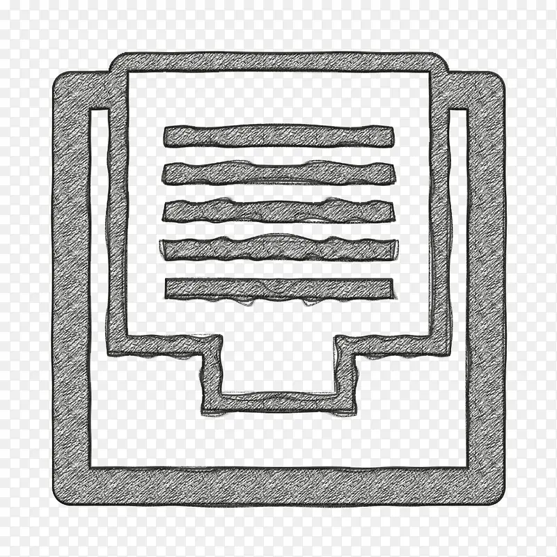 文档图标 文件图标 收件箱图标