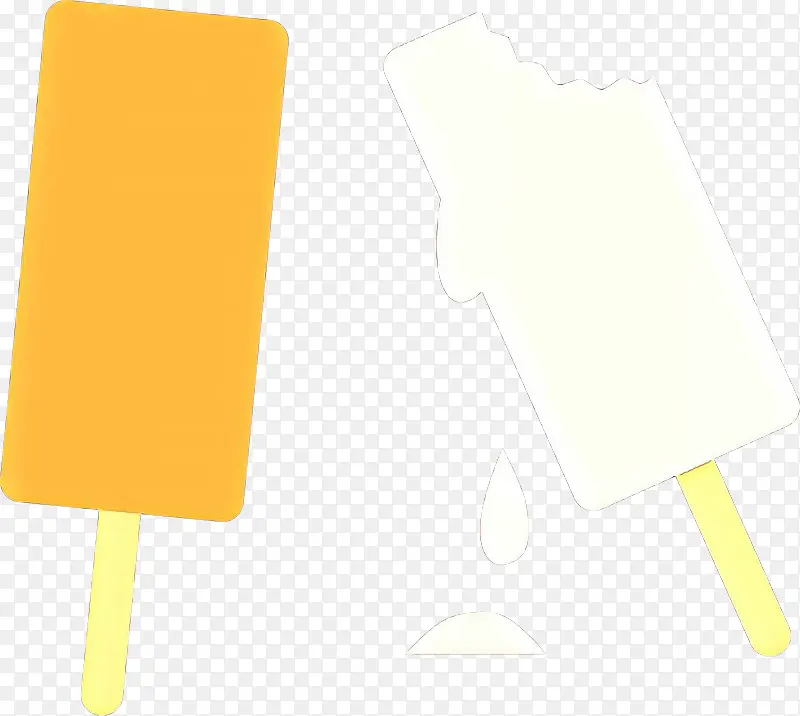卡通 黄色 冰激凌吧