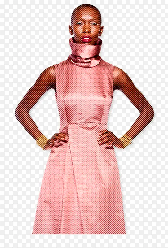服装 连衣裙 粉色