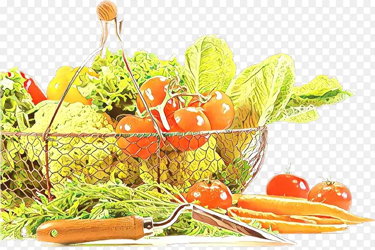 卡通 天然食品 蔬菜