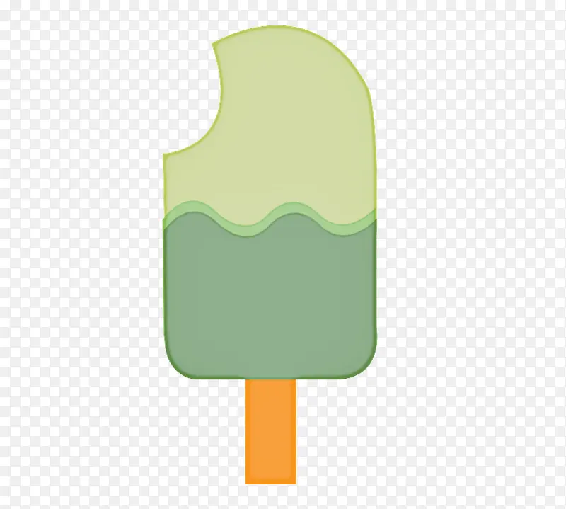 绿色 冷冻甜点 冰激凌吧