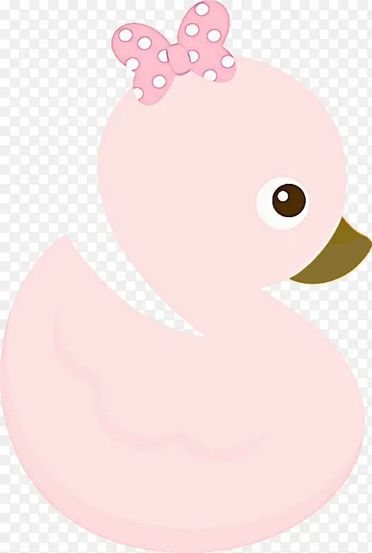粉色 橡皮鸭 鸟