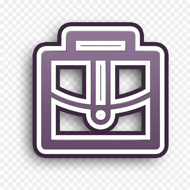 公文包图标 工作图标 办公室图标