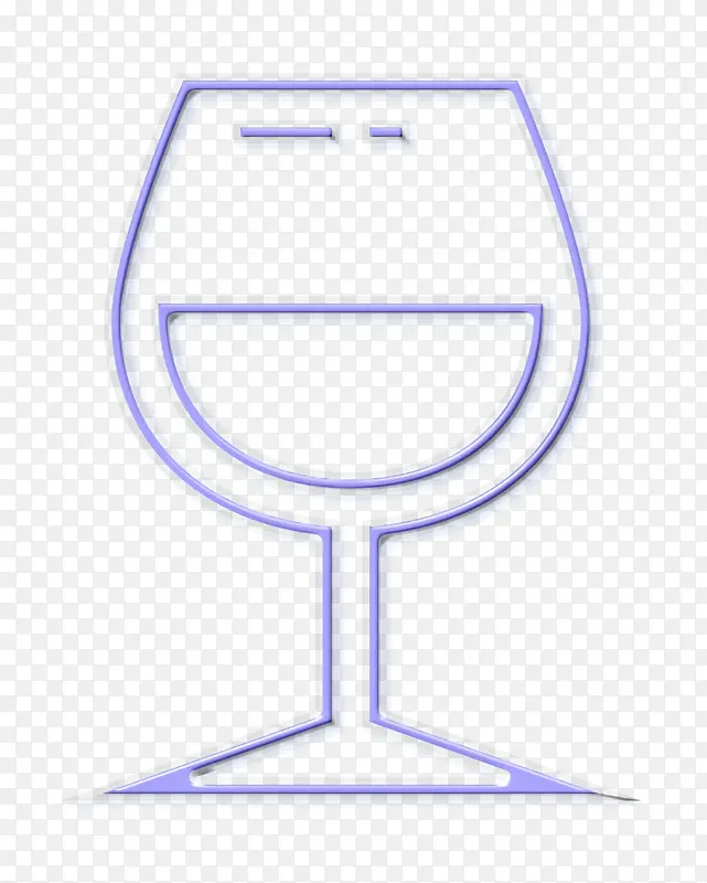 白色图标 葡萄酒图标 酒杯