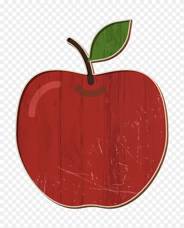 美食套装图标 水果图标 苹果图标