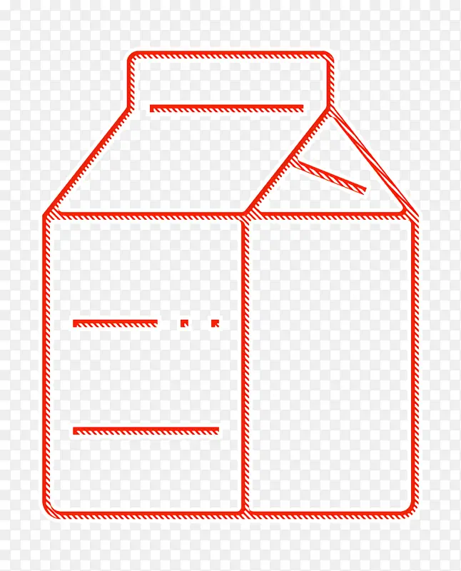 饮料图标 盒子图标 牛奶图标