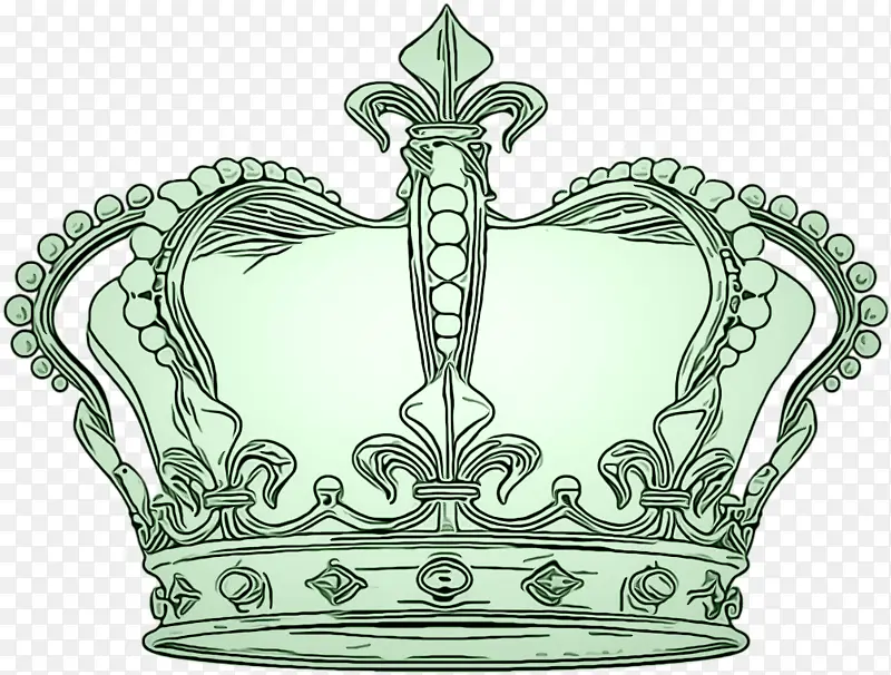 皇冠 绿色 时尚配饰