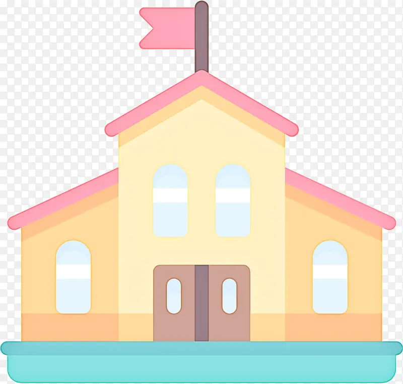 粉色 房子 建筑
