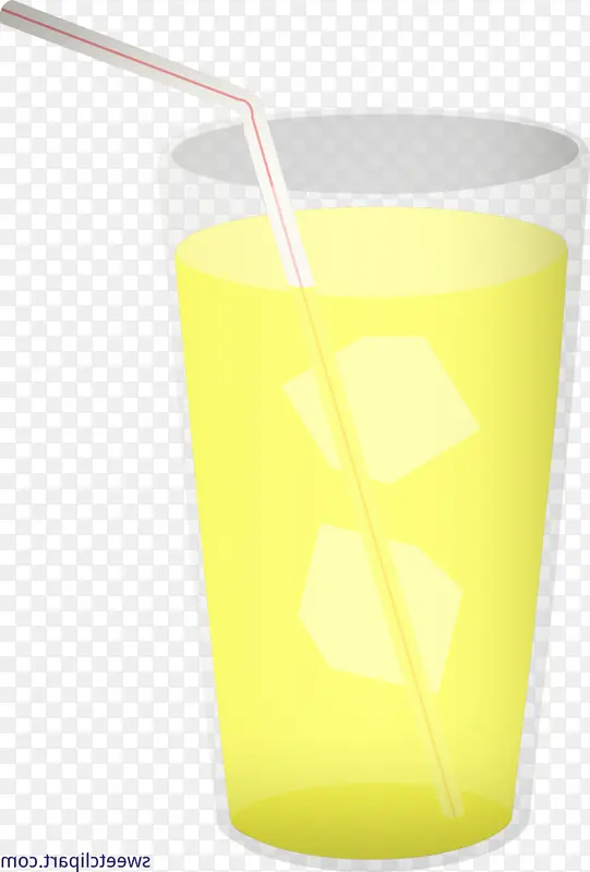 饮料 黄色 饮用吸管