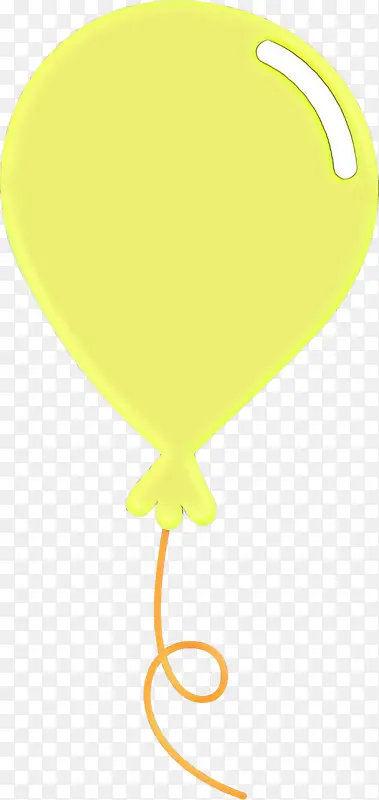 卡通 气球 黄色