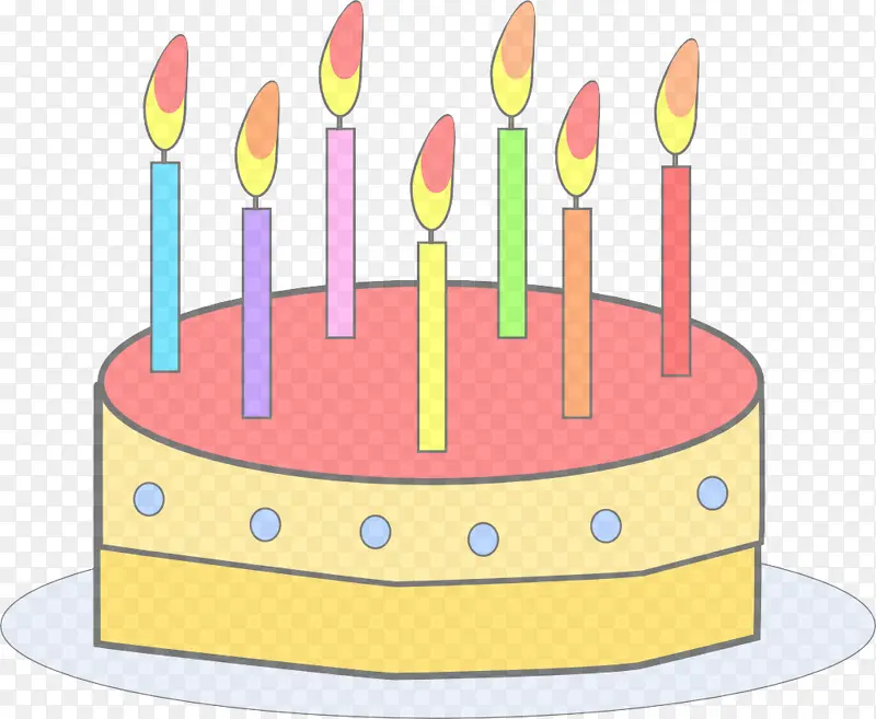 蛋糕装饰用品 蛋糕 生日蜡烛