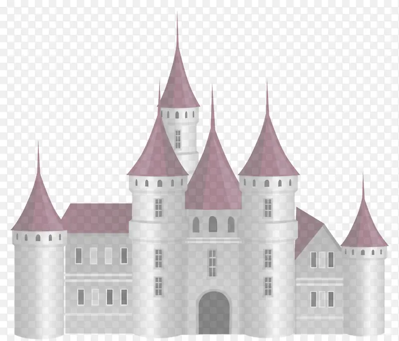 地标 粉色 城堡