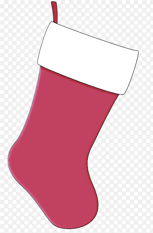 圣诞长袜 粉色 圣诞装饰