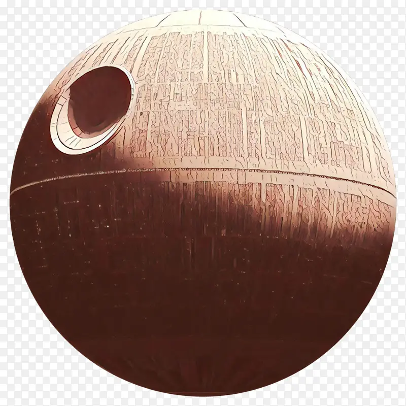 卡通 球 棕色