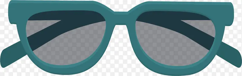 眼镜 太阳镜 水蓝