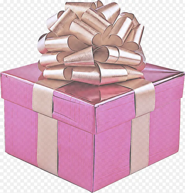 粉色 礼物 盒子
