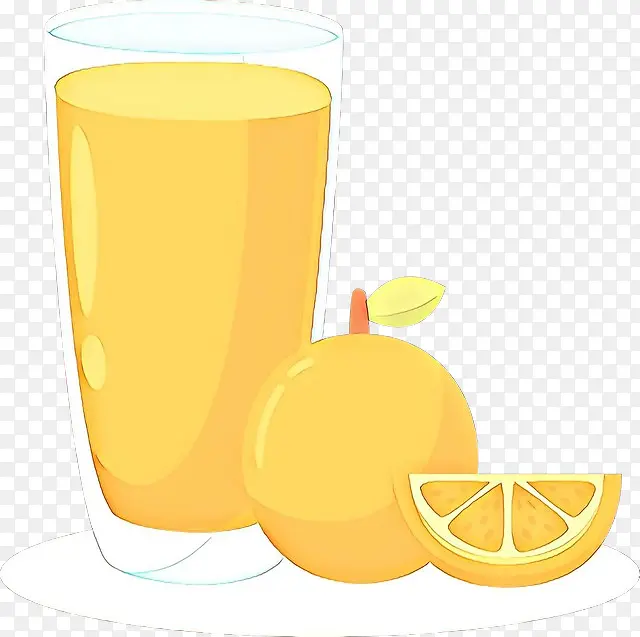 卡通 橙汁饮料 果汁