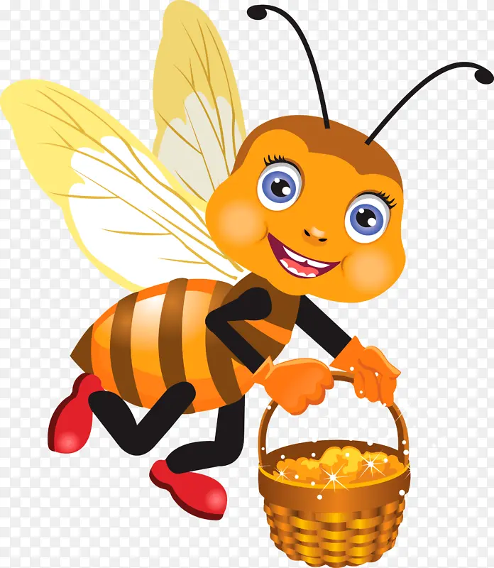 蜜蜂 卡通 昆虫