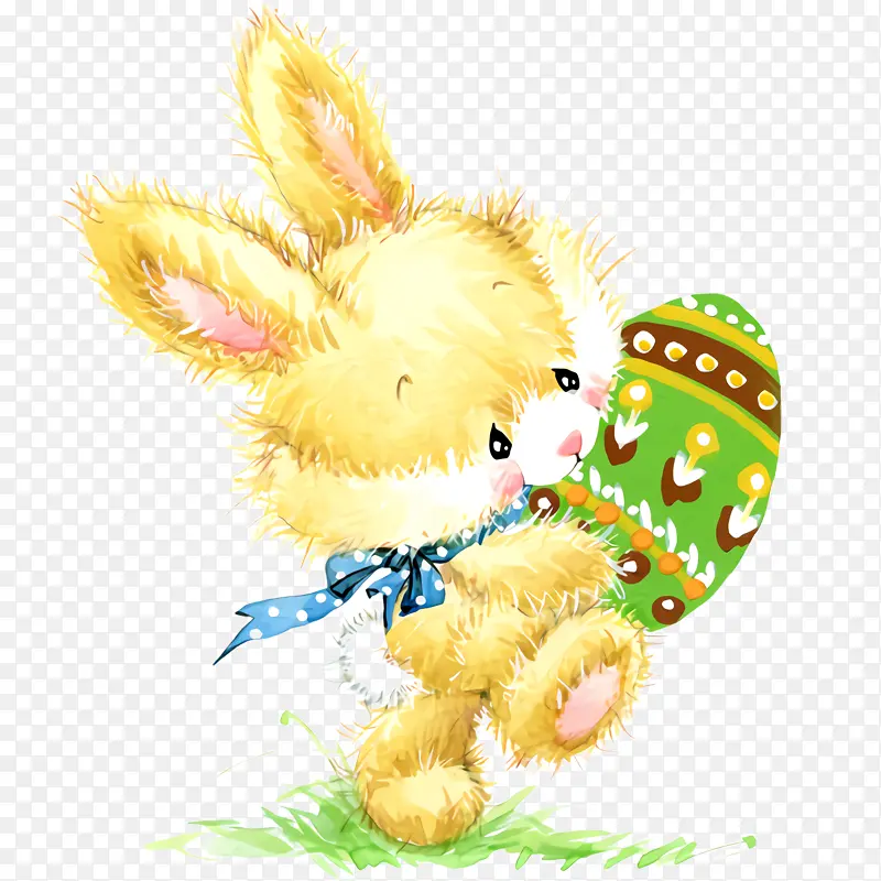 毛绒玩具 玩具 复活节兔子